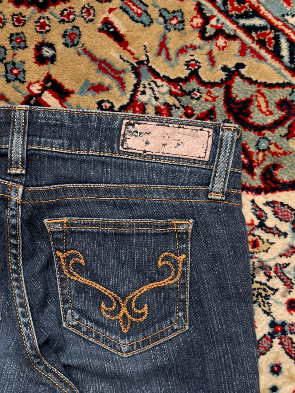 Vienus Jean Women Dark Wash Flare Bootcut Pants