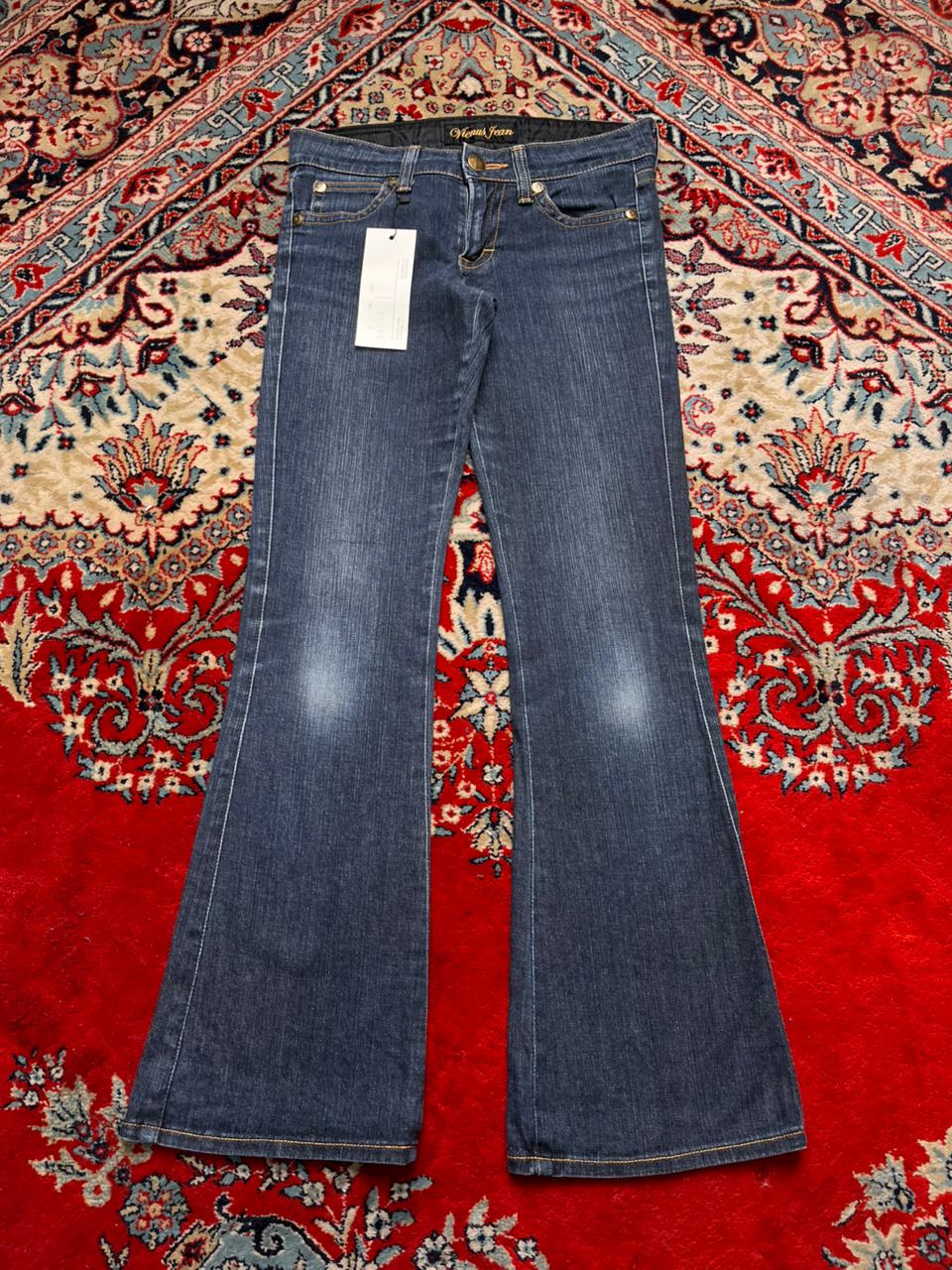 Vienus Jean Women Dark Wash Flare Bootcut Pants