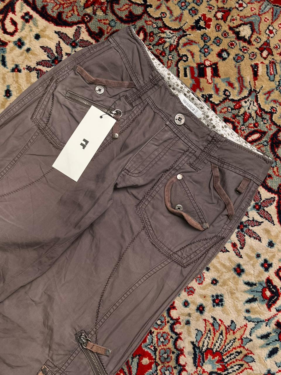 Yessica C&A Women Brown Cargo Pants