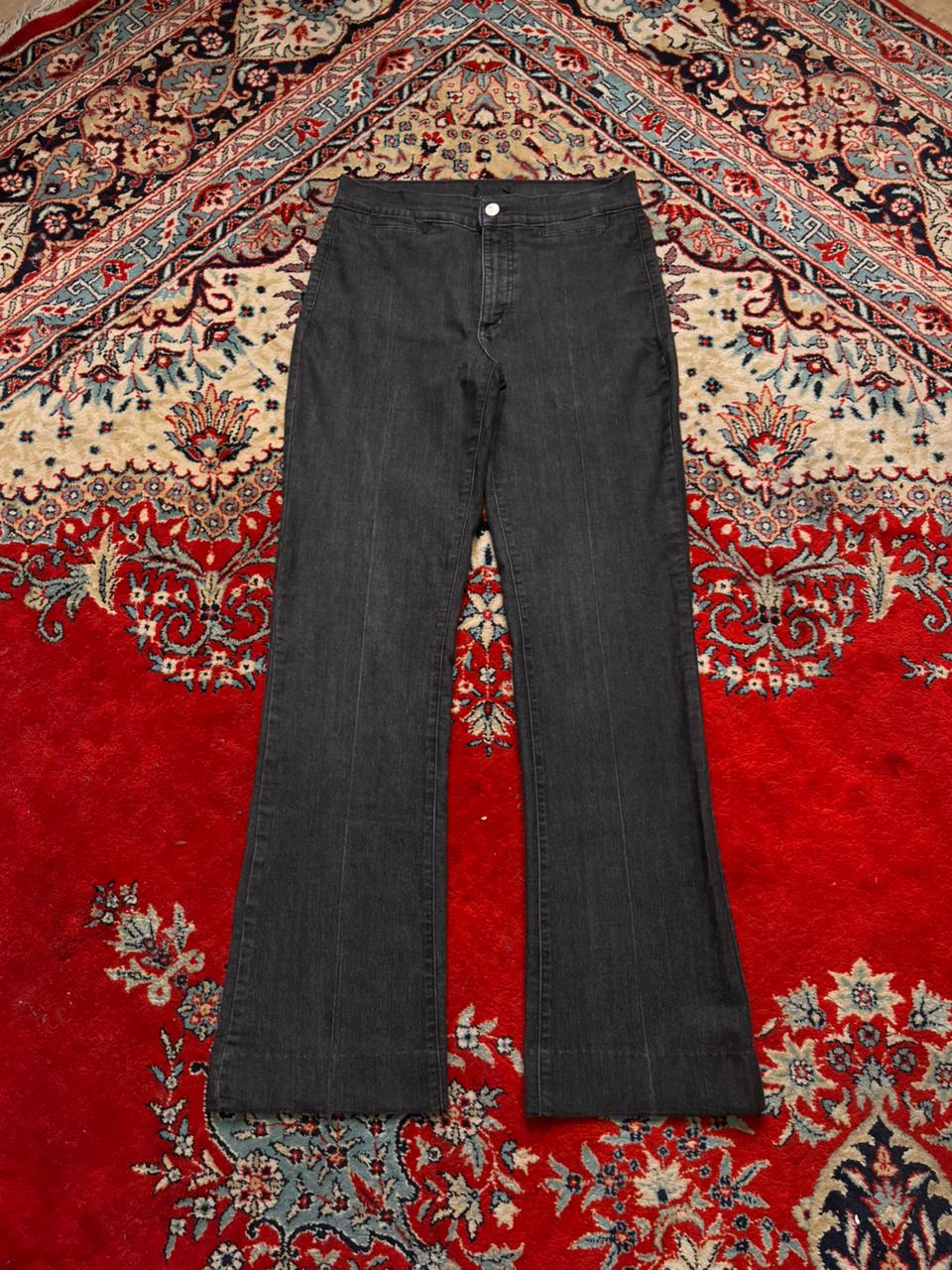 NYDJ Women Charcoal Grey Stretchable BOOTCUT PANTS