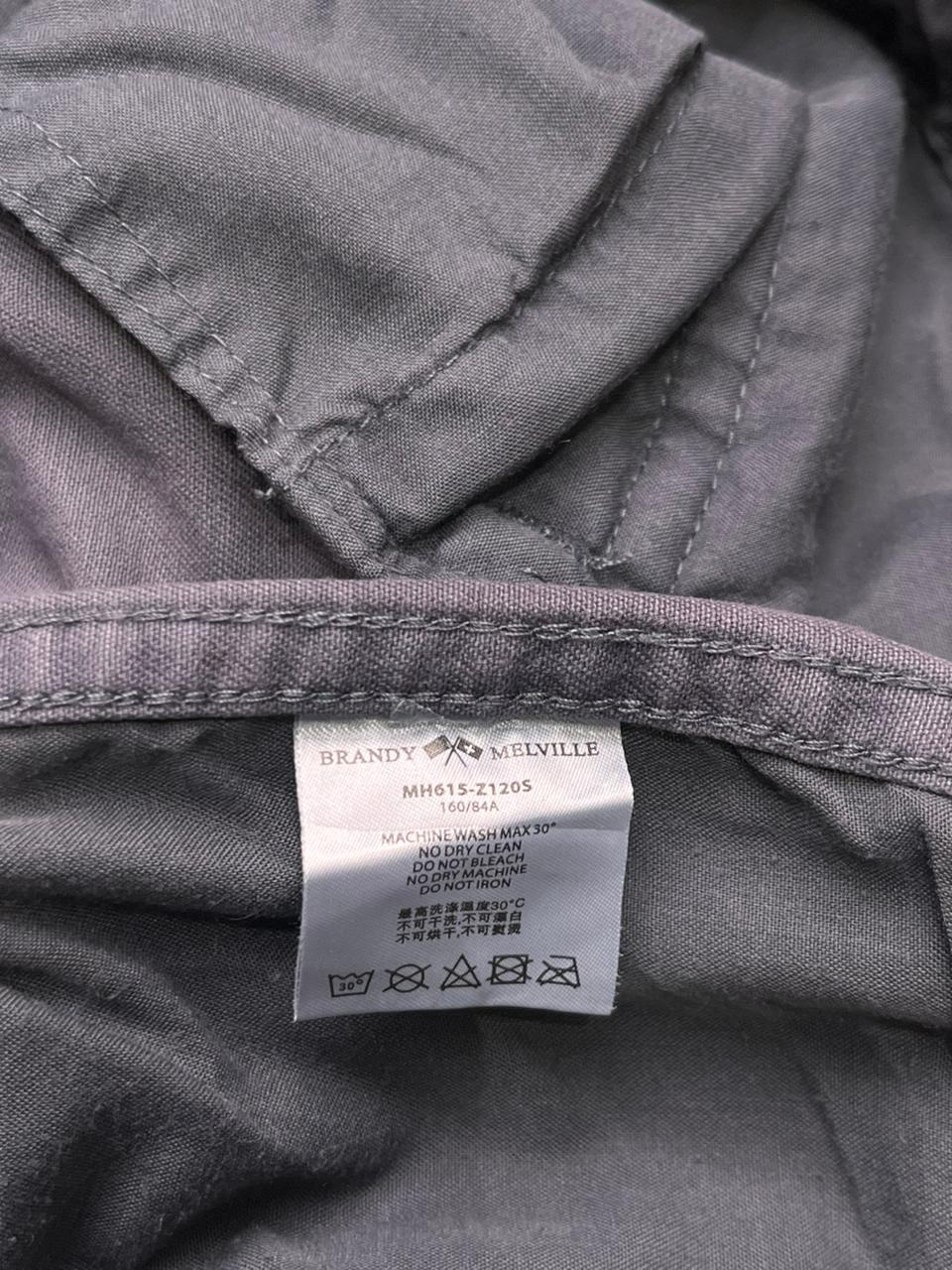 Brandy Melville Gray Women Cargos