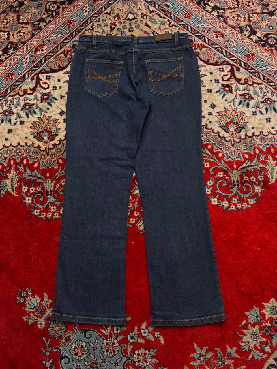 John Baner Women Dark Blue Bootcut Jeans