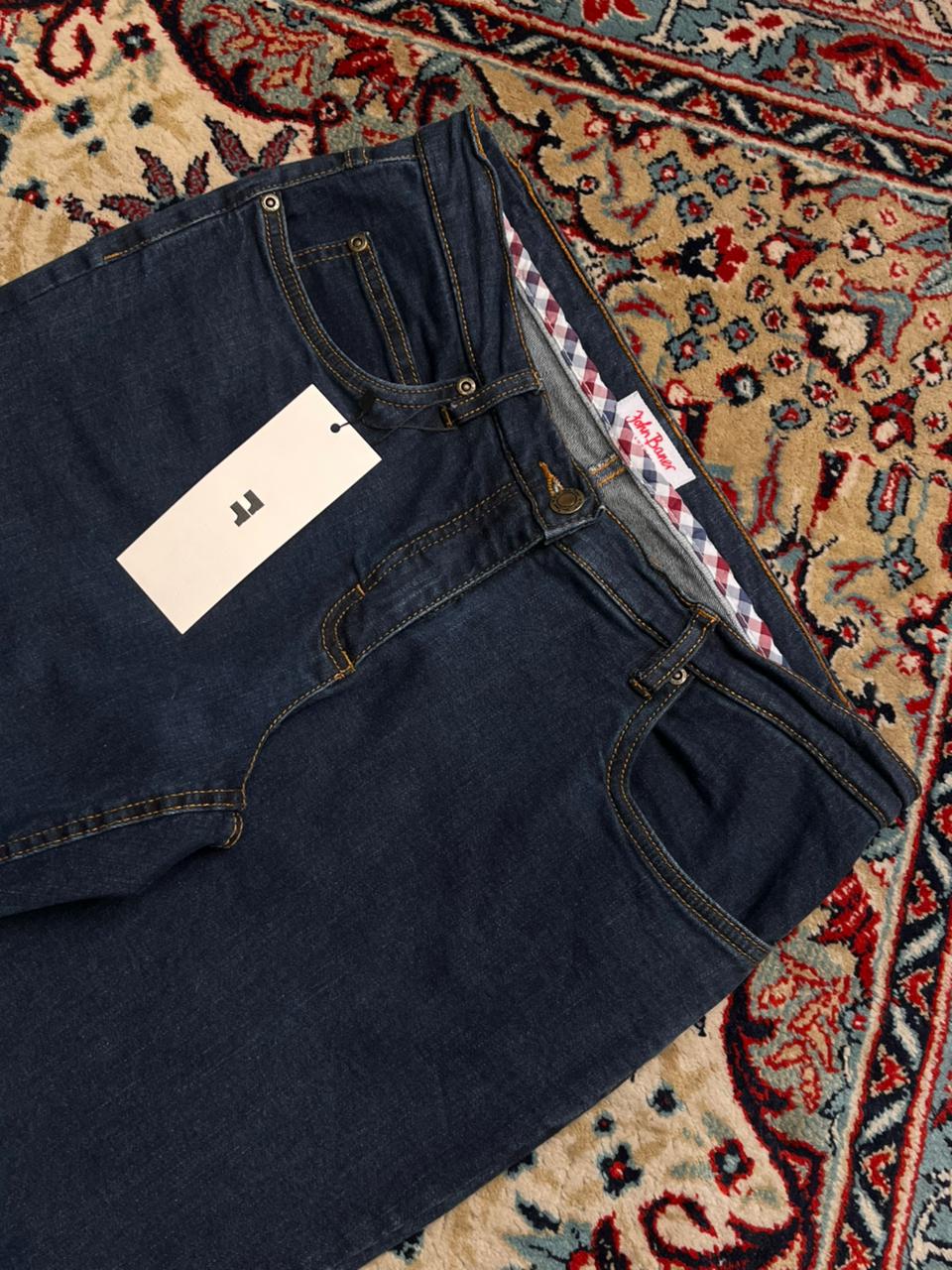 John Baner Women Dark Blue Bootcut Jeans