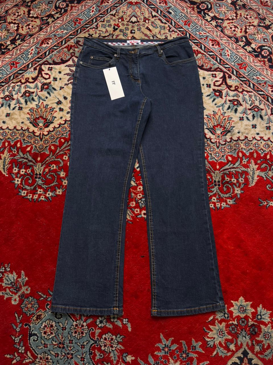 John Baner Women Dark Blue Bootcut Jeans