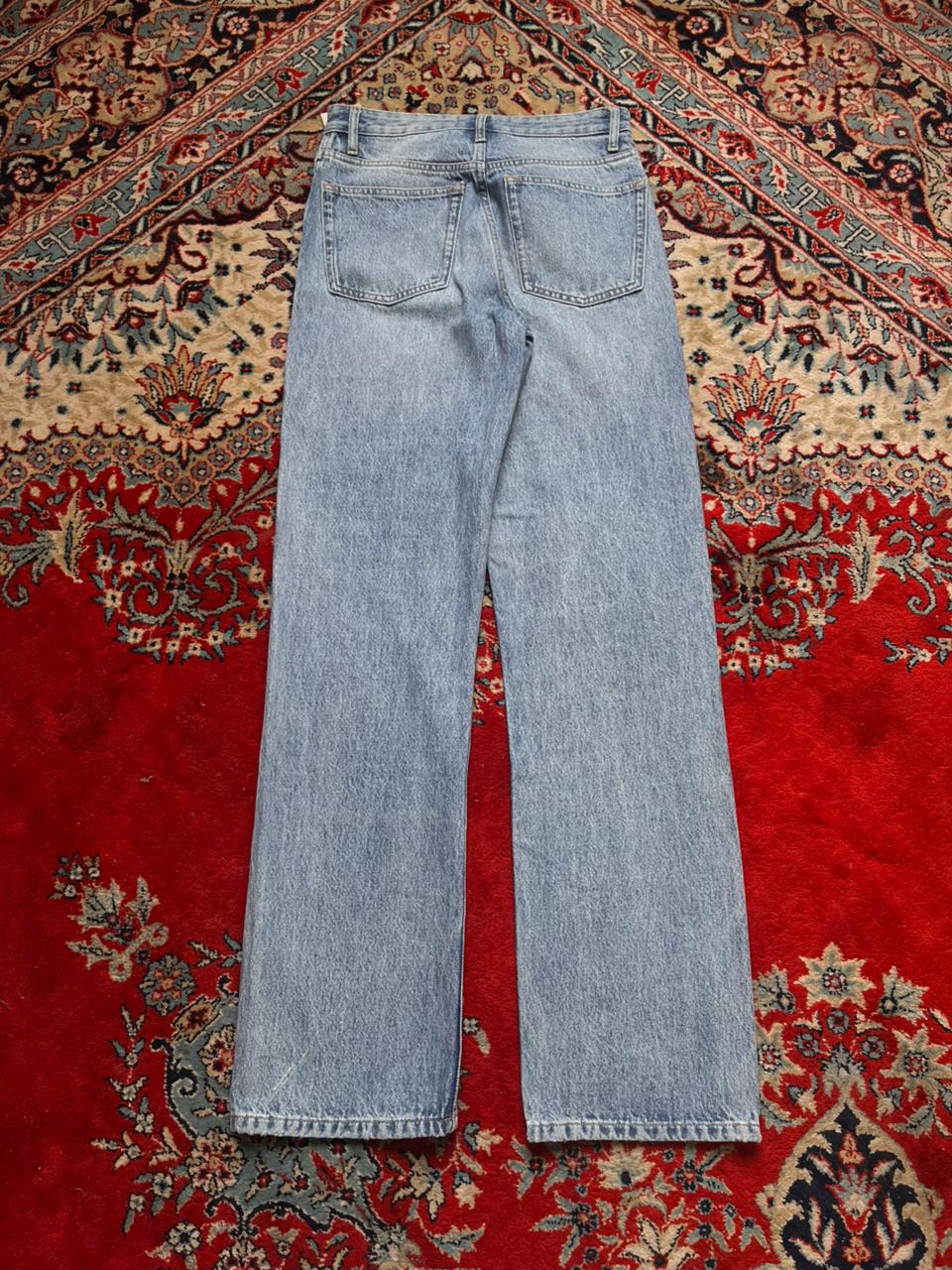 Zara High Waisted Relaxed Fit Jeans