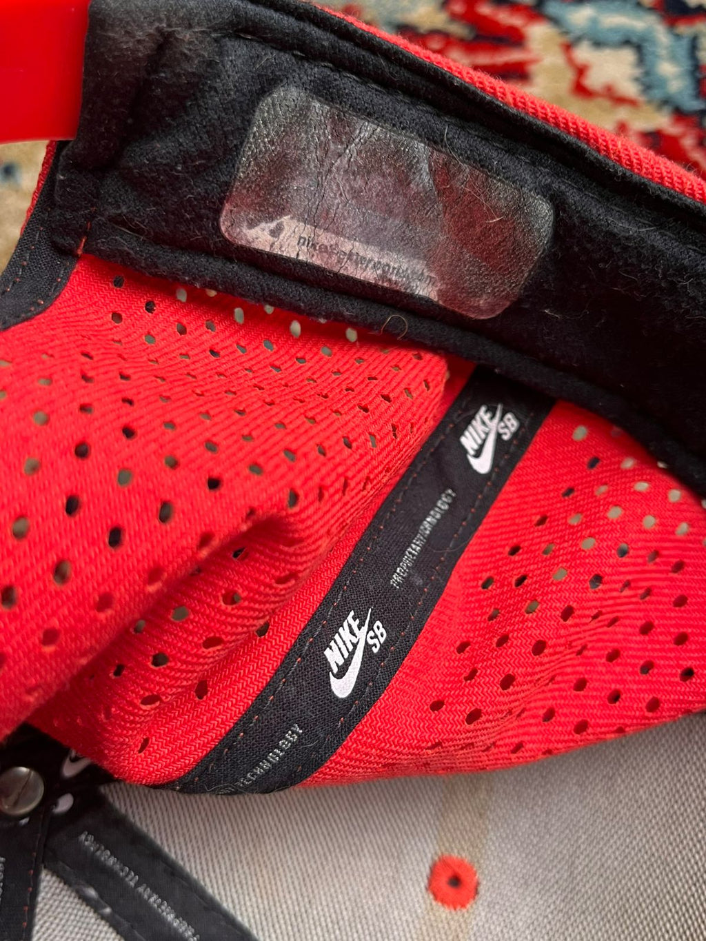 Nike SB Adjustable Red Performance CAP