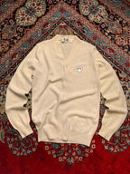 PLAY White Heart V-Neck Cardigan