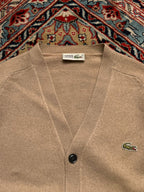 Vintage Chemise Lacoste Wool Cardigan Sweater