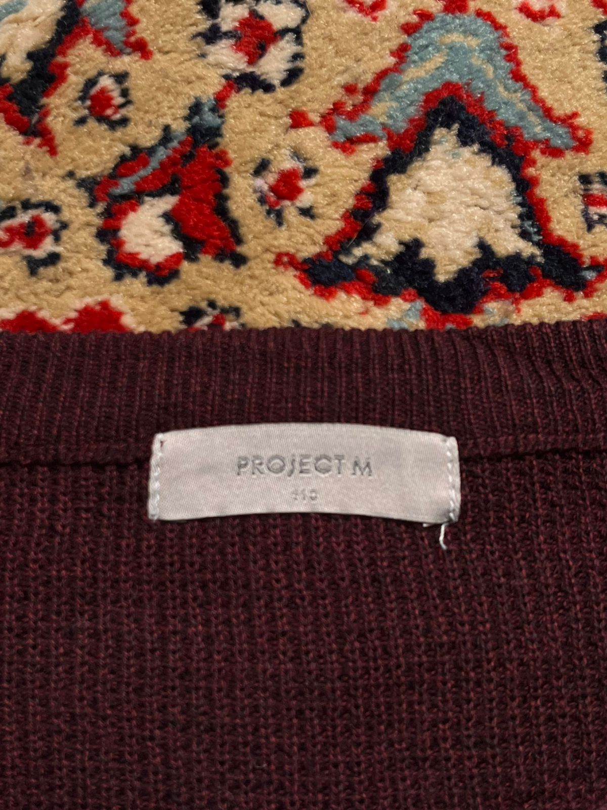 PROJECT M Meroon Knit Vest