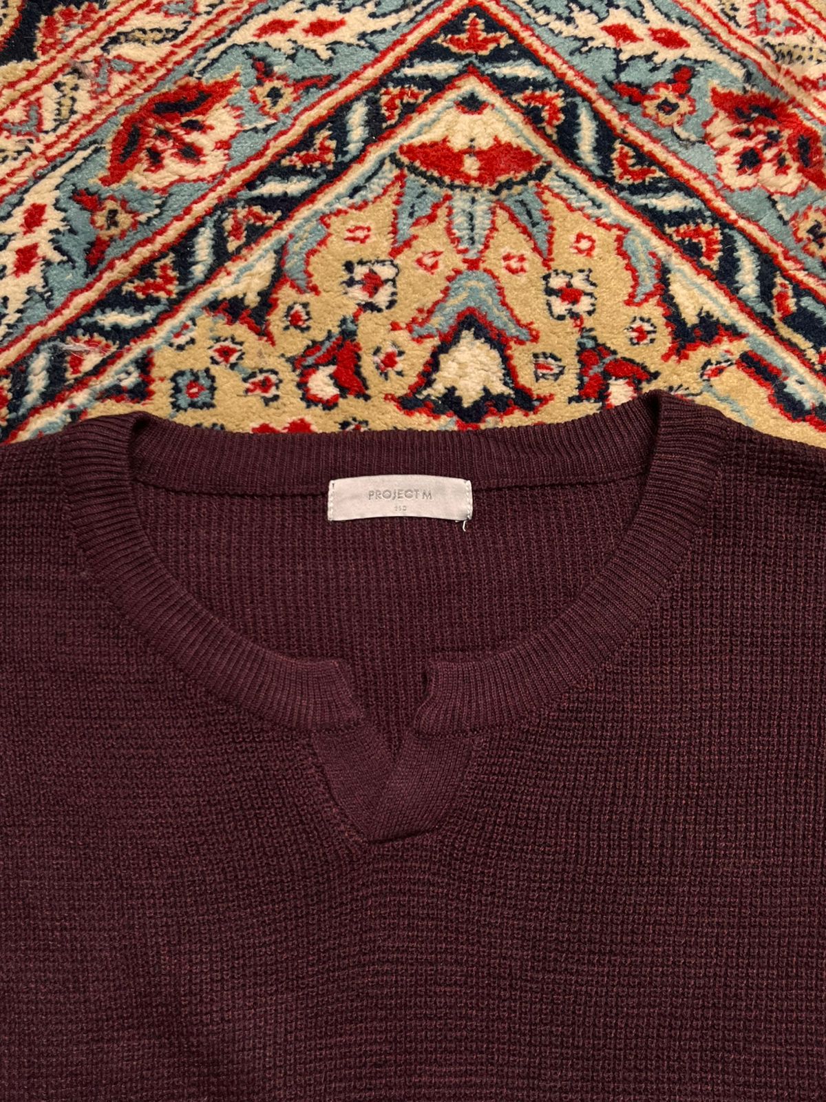 PROJECT M Meroon Knit Vest