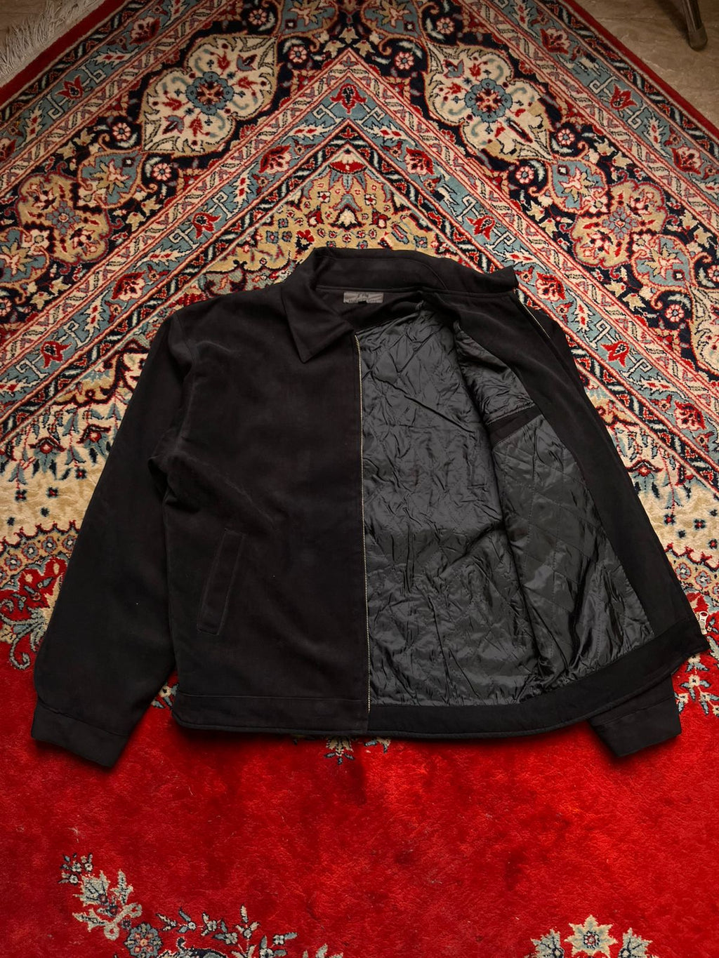 R.P.M. Primary Goods Black Suede Jacket