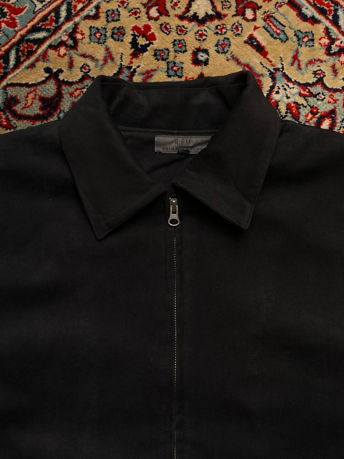 R.P.M. Primary Goods Black Suede Jacket