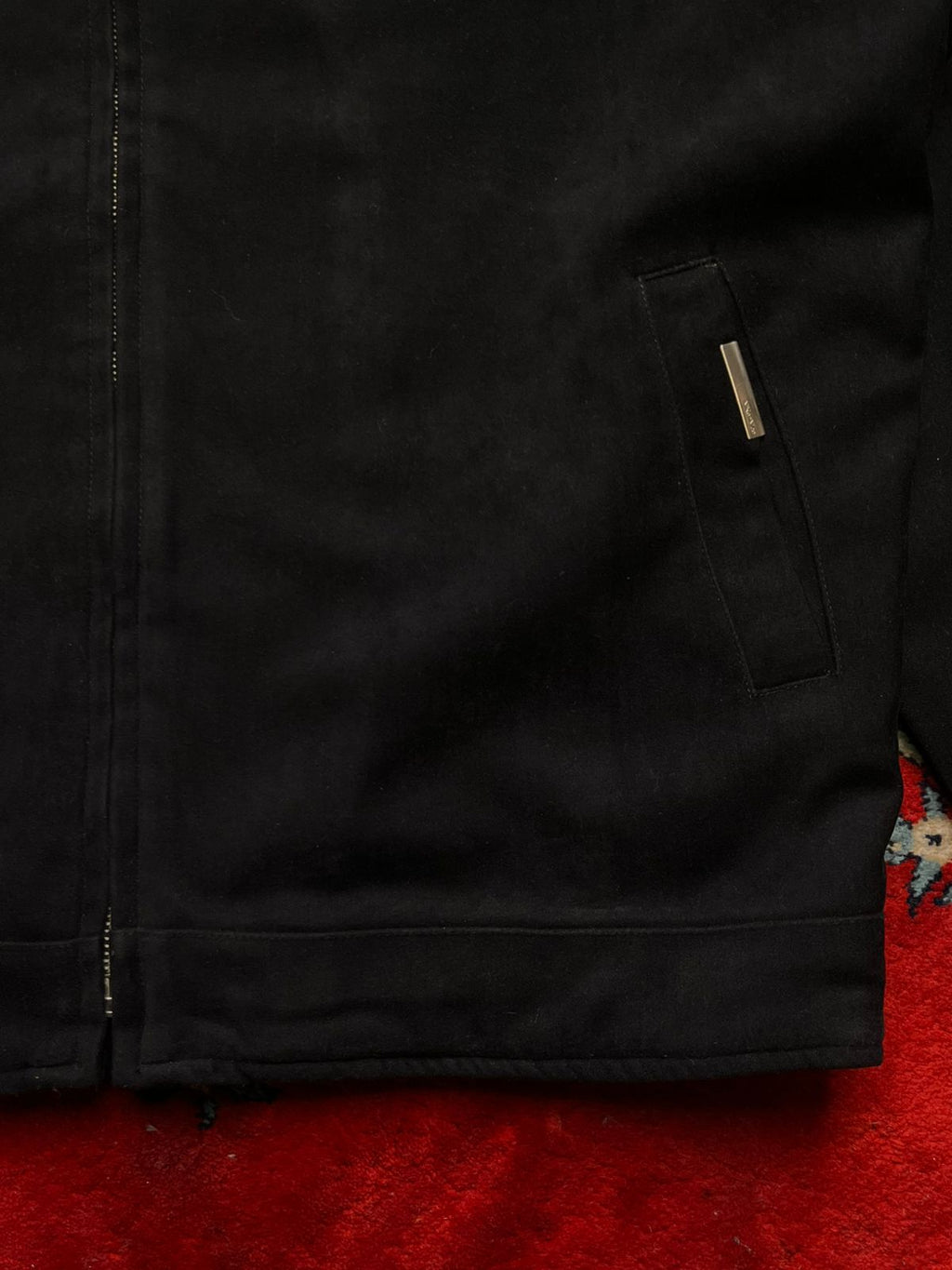 R.P.M. Primary Goods Black Suede Jacket