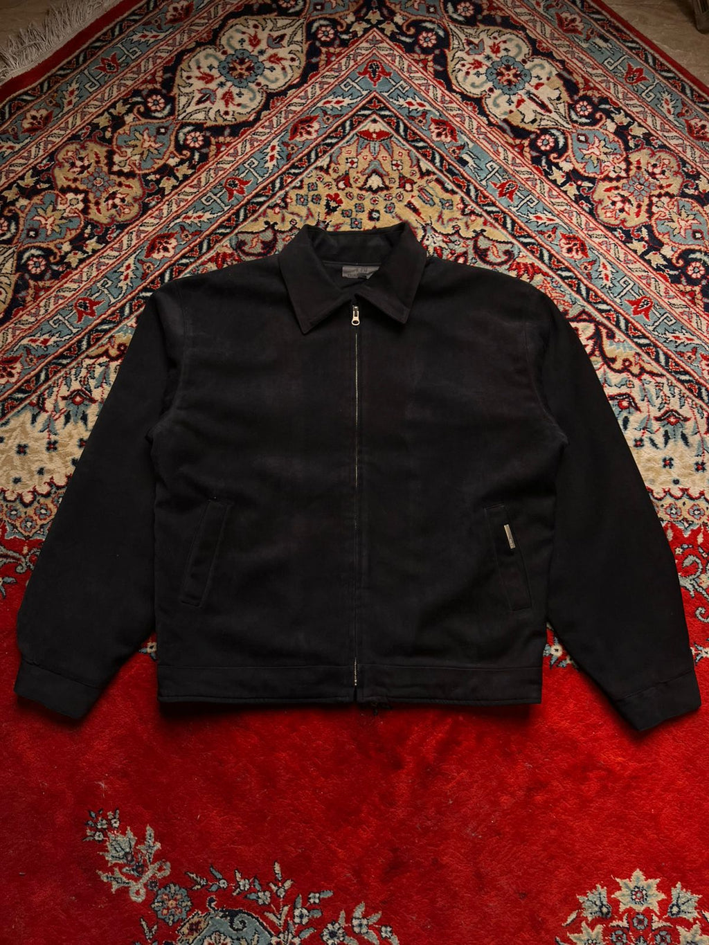R.P.M. Primary Goods Black Suede Jacket