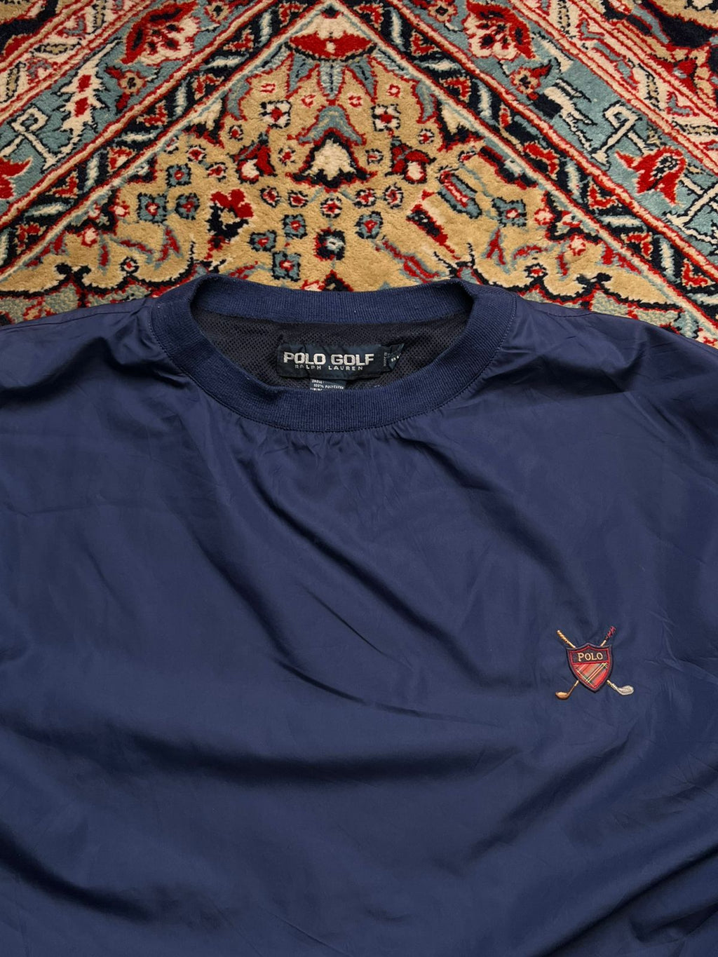 Vintage Polo Ralph Lauren Golf Windbreaker Pullover Jacket