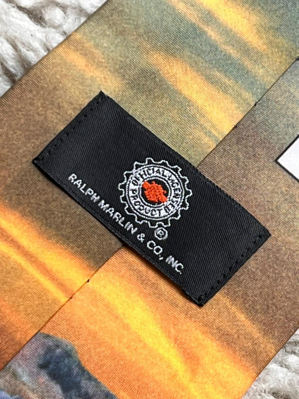 Harley-Davidson Tank  Sunset Motorcycle Ralph Marlin Tie