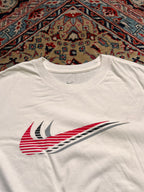Nike Graphic Swoosh White TEE