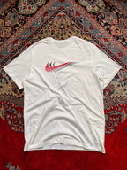 Nike Graphic Swoosh White TEE