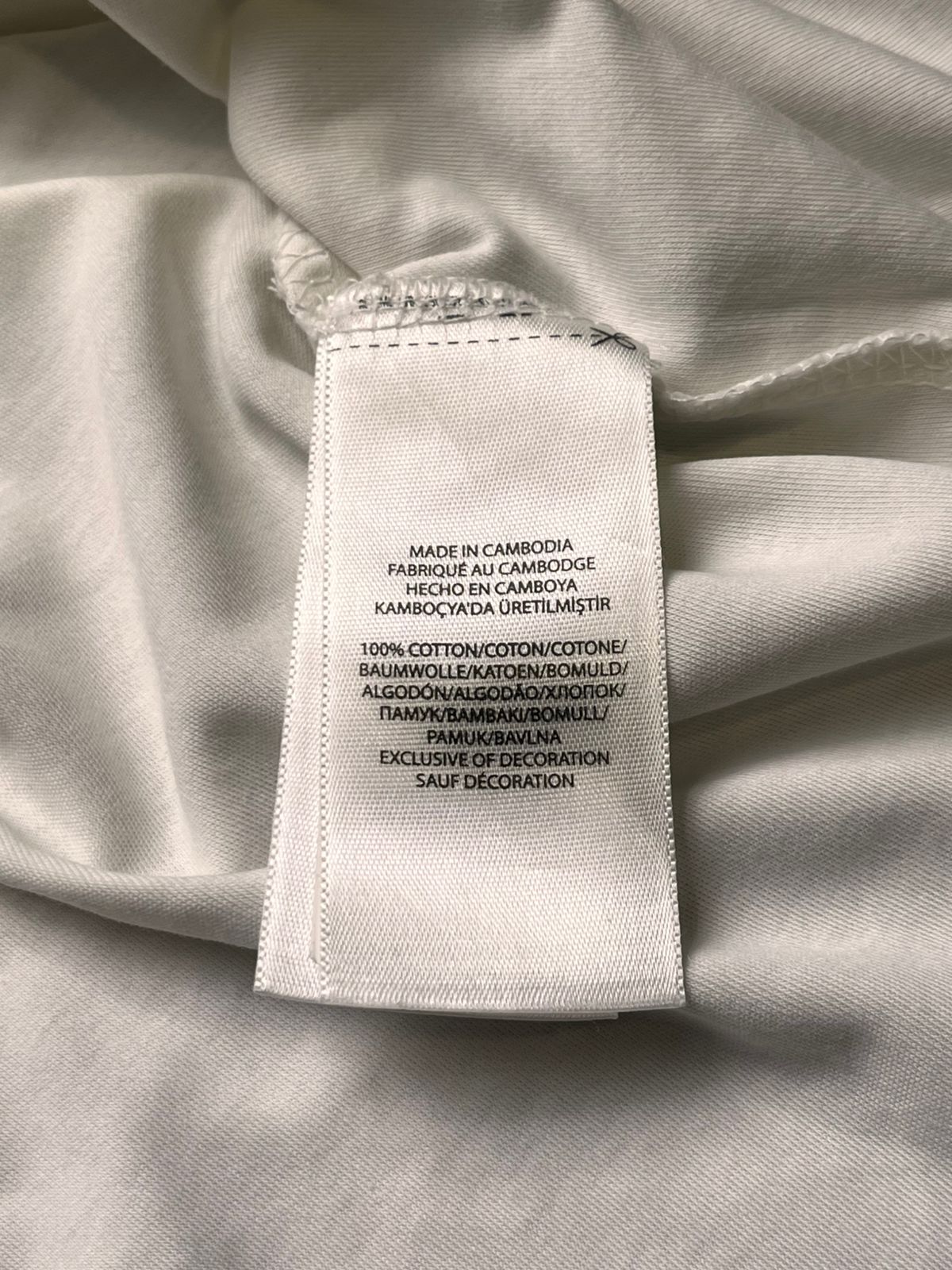 Nike Graphic Swoosh White TEE