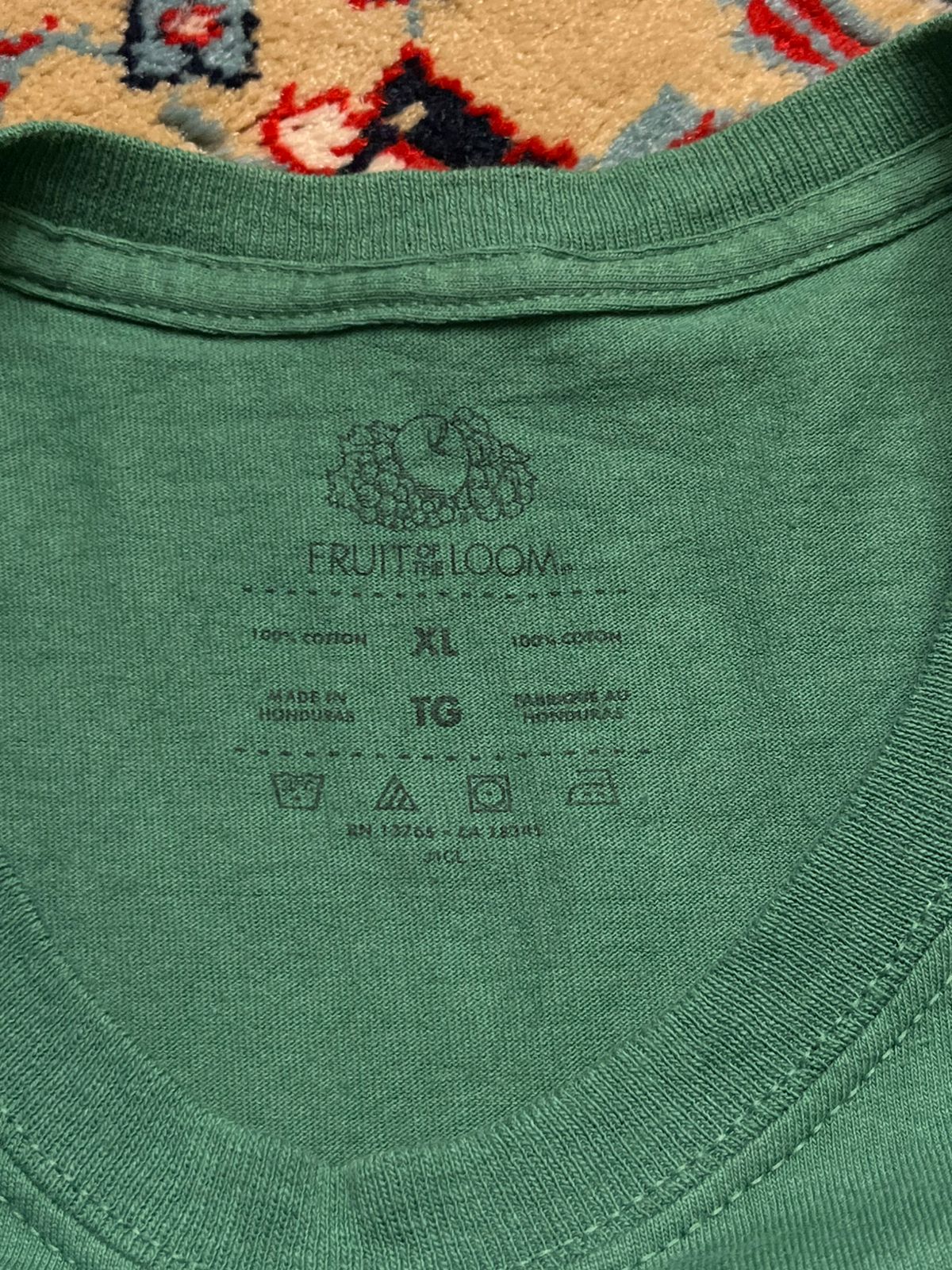 Fruit of the Loom Green Blank TEE