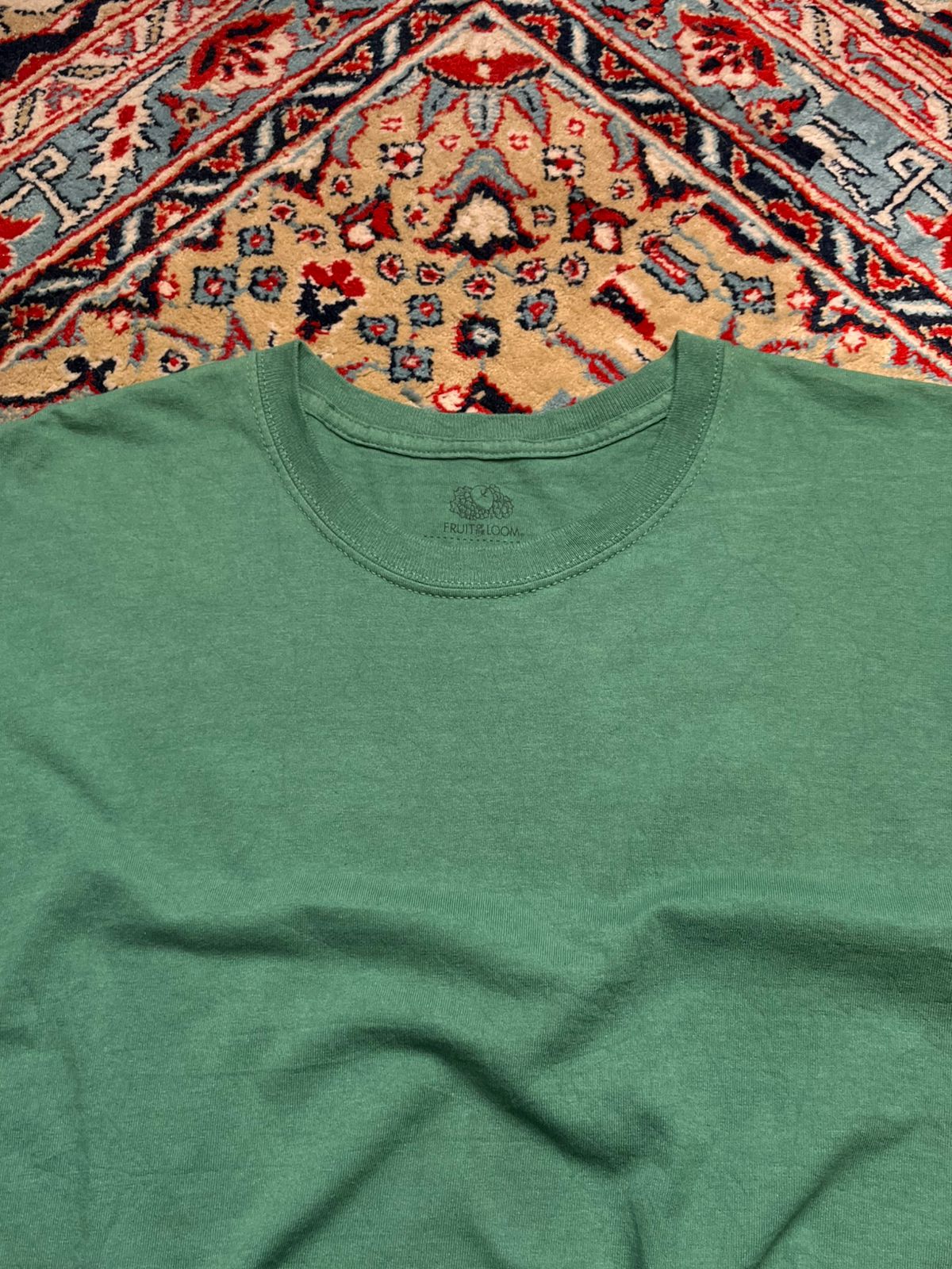Fruit of the Loom Green Blank TEE