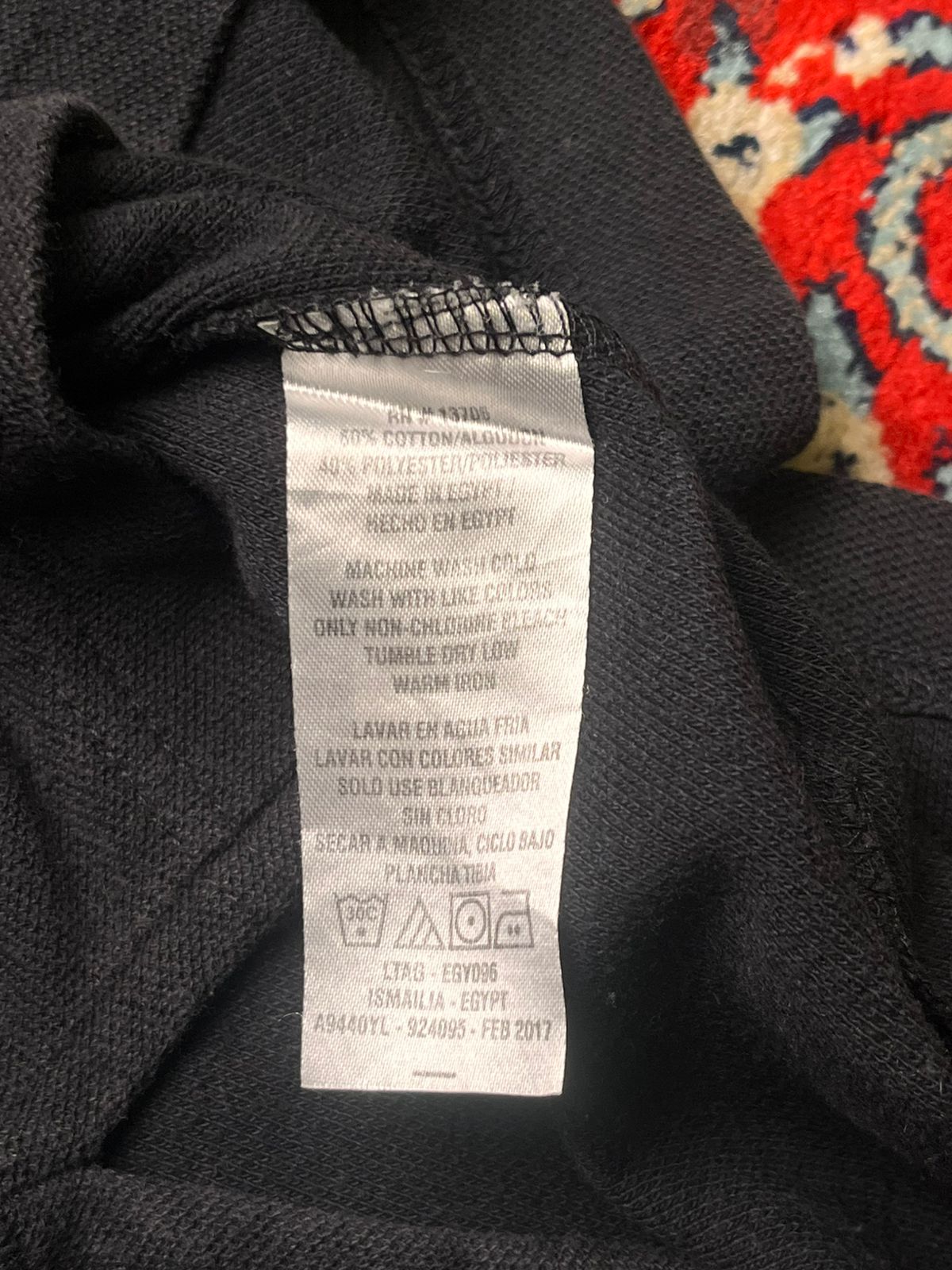 Lee Short Sleeve Pique Black Polo TEE