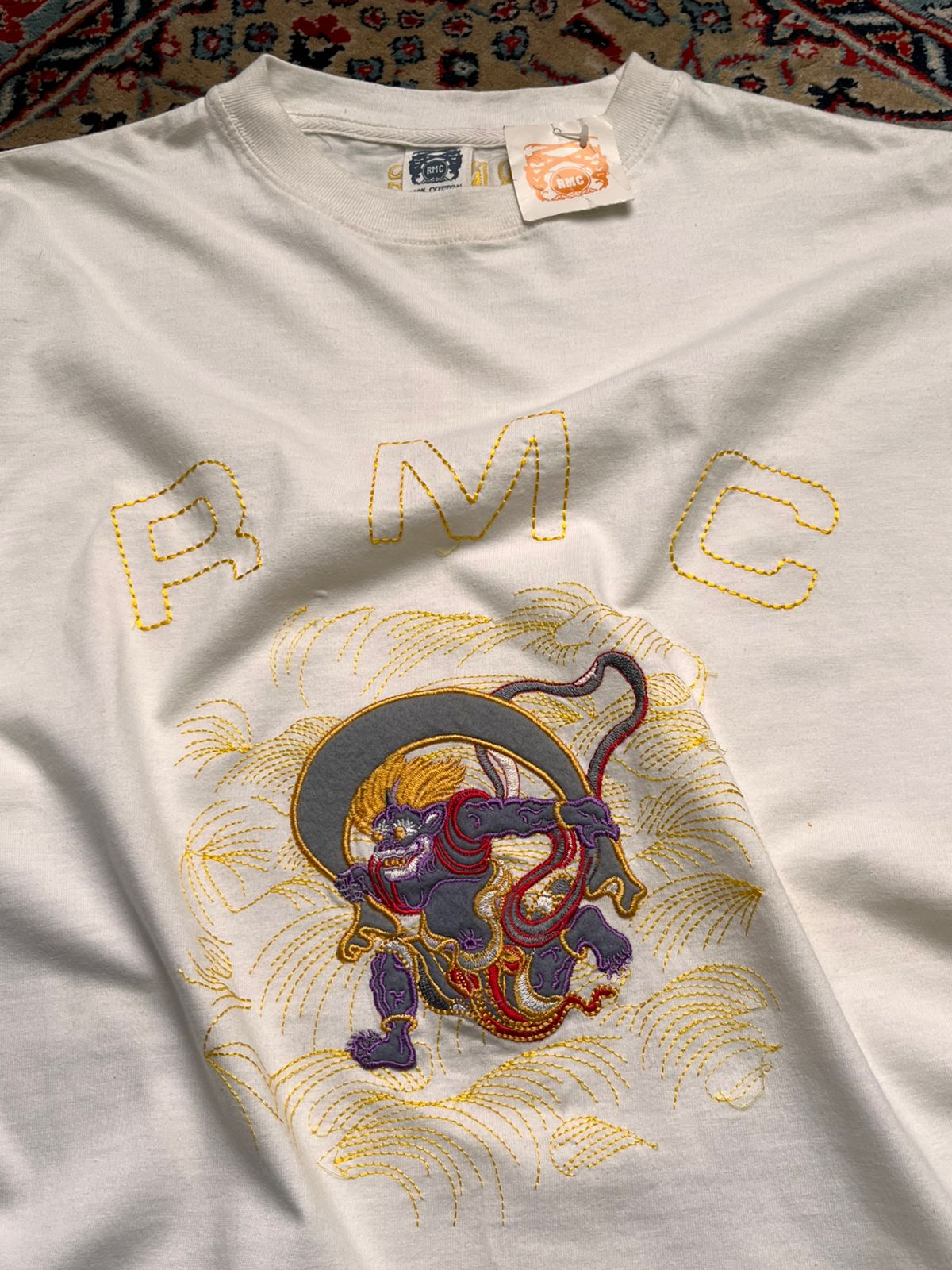 RMC Martin Ksohoh Red Monkey Embroidered Japanese Demon TEE