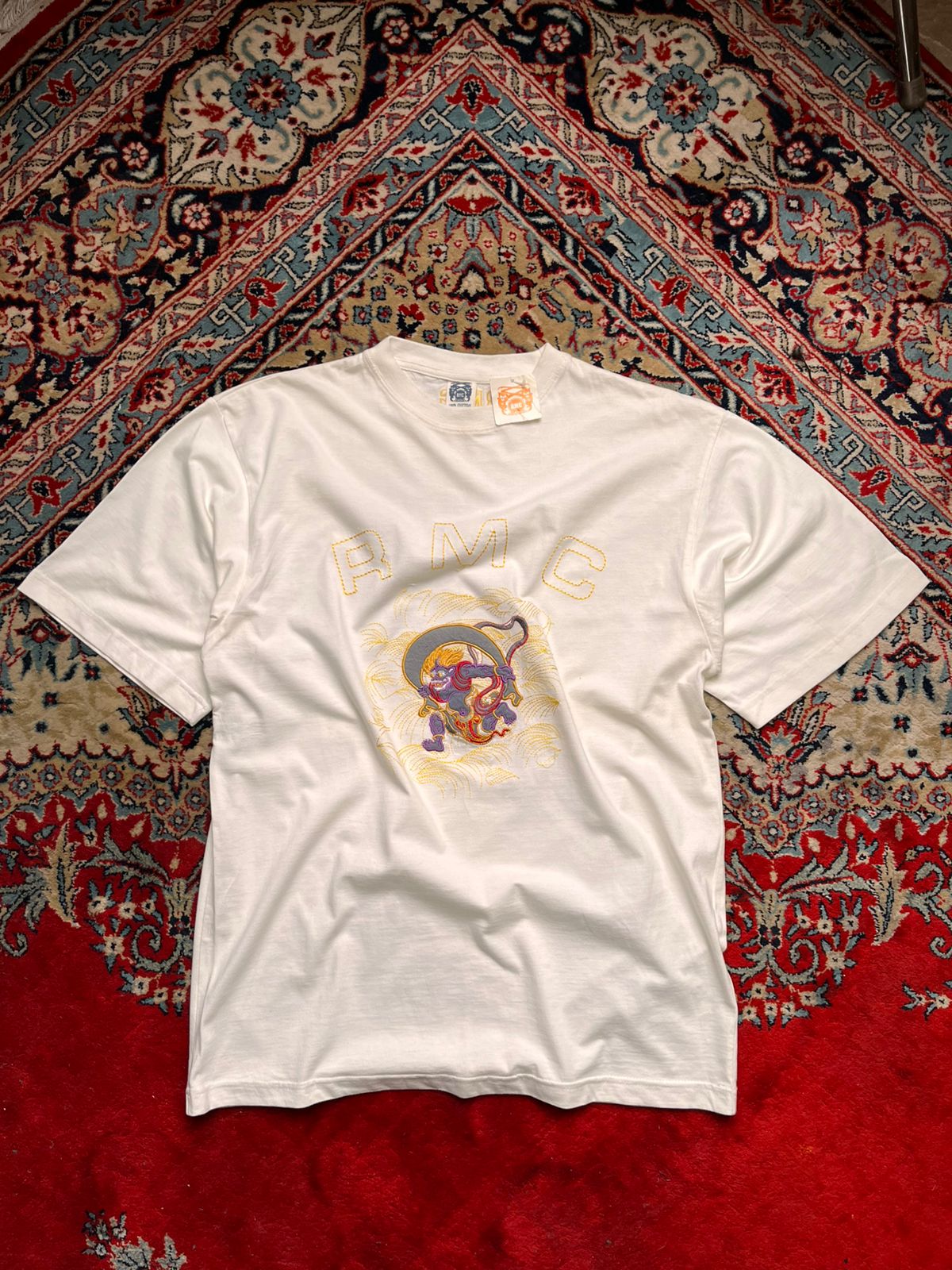 RMC Martin Ksohoh Red Monkey Embroidered Japanese Demon TEE