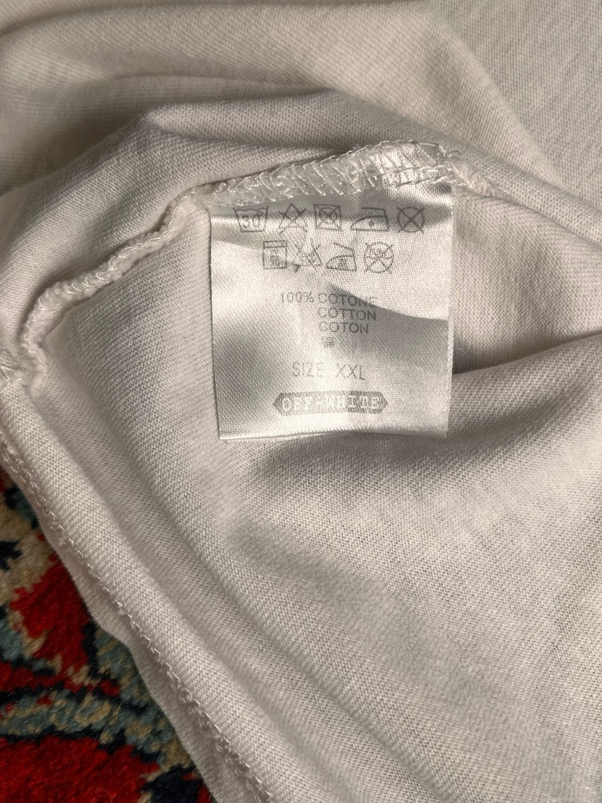 OFF-WHITE c/o VIRGIL ABLOH Water Delay Graphic White TEE