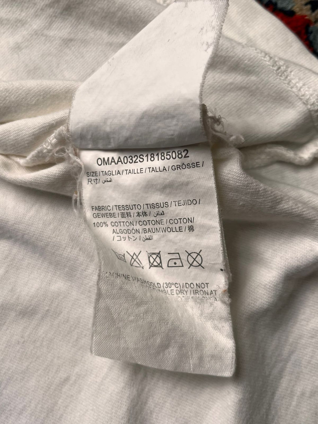 OFF-WHITE c/o VIRGIL ABLOH "Impressionism" Graphic White TEE
