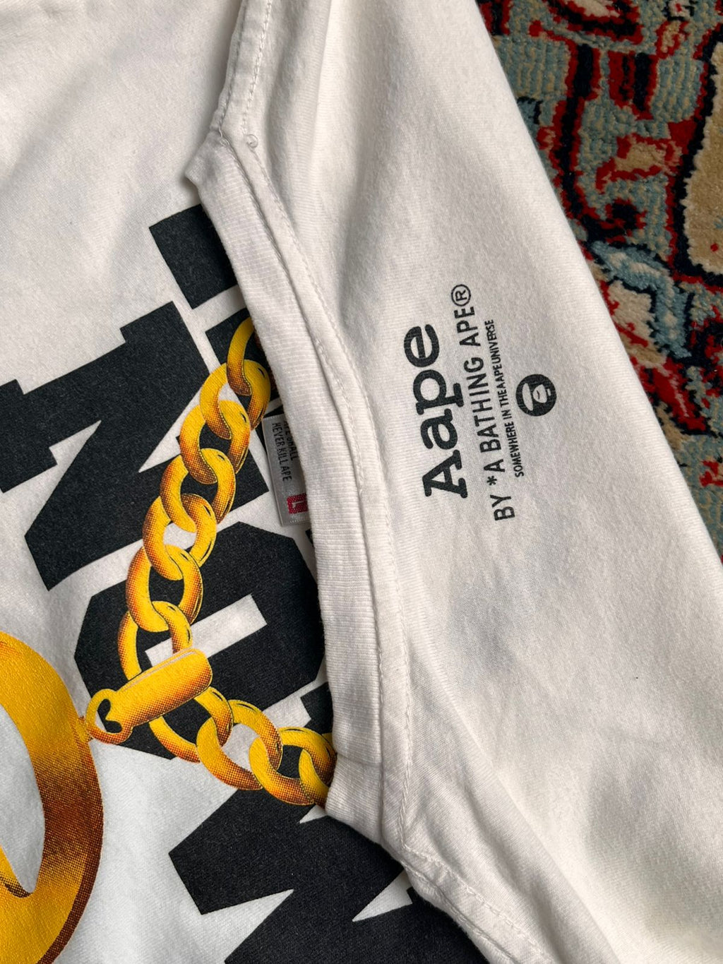 Bape Graphic Streetwear Cropped TEE