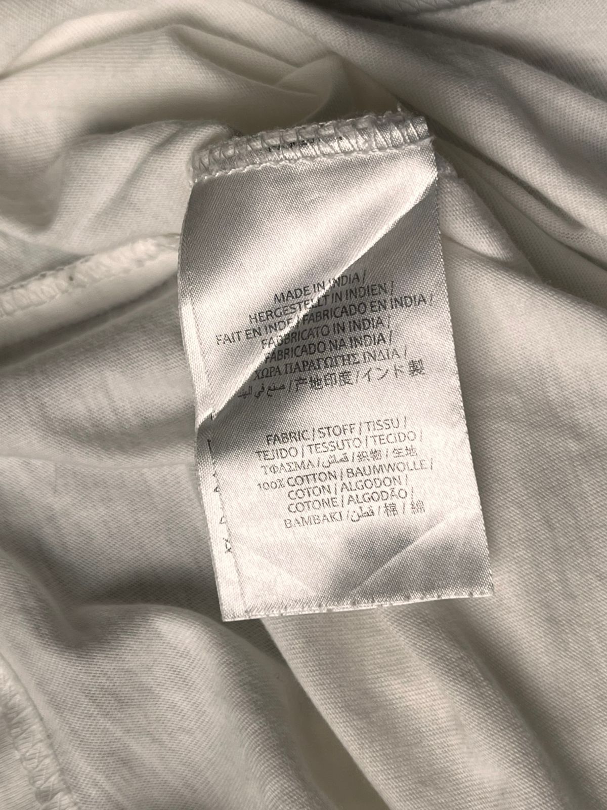 Nike Embroidered Swoosh Logo Cotton TEE