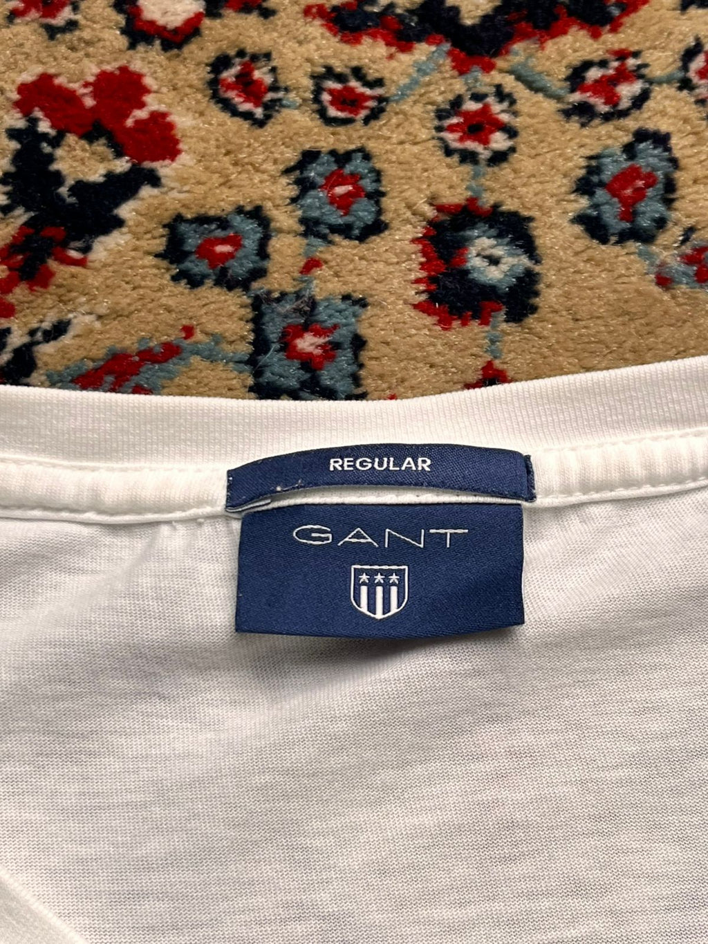 GANT Classic Regular Fit Crew Neck Cotton TEE