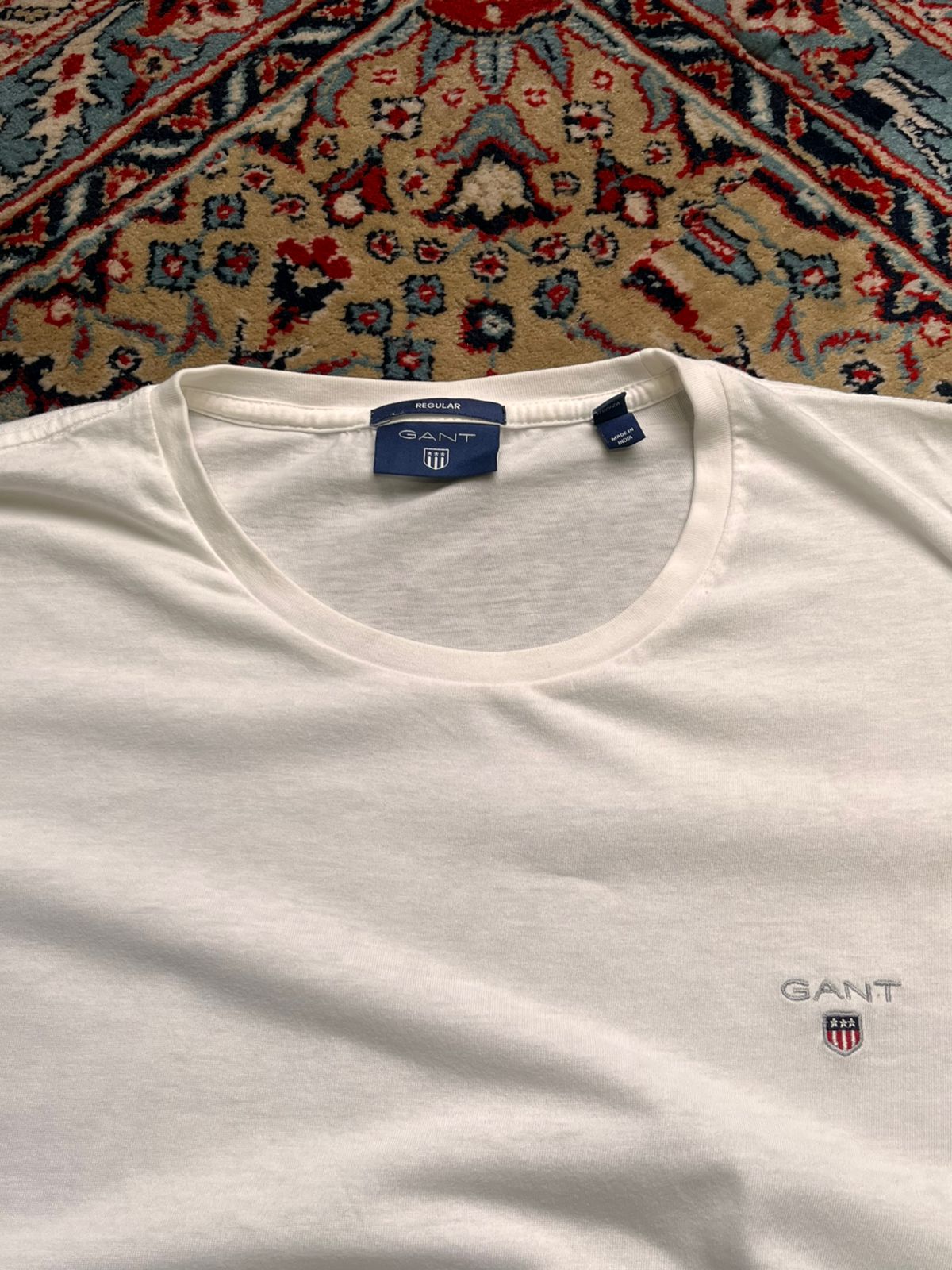 GANT Classic Regular Fit Crew Neck Cotton TEE