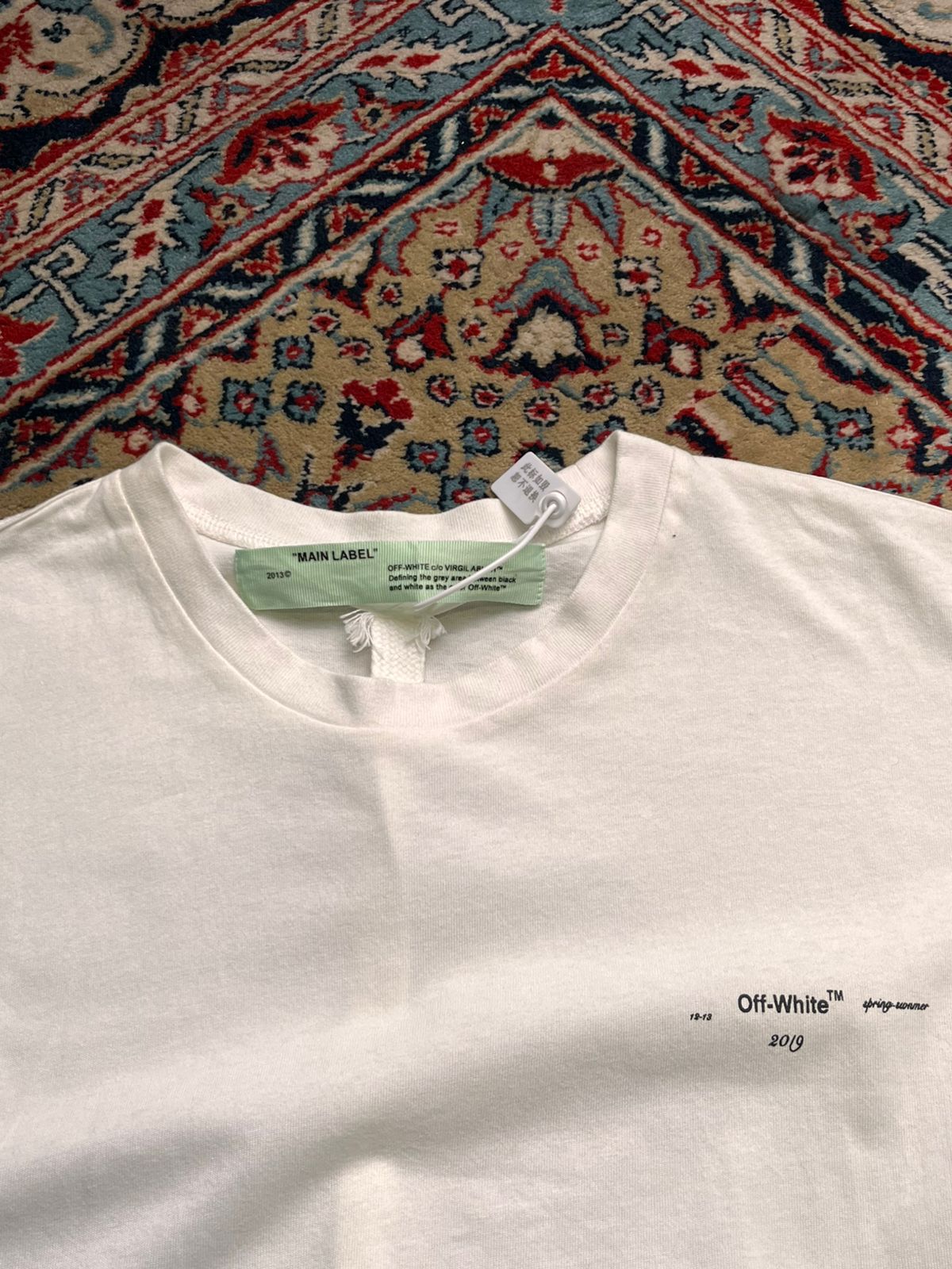New & Tagged Off-White c/o Virgil Abloh Impressionism Summer TEE