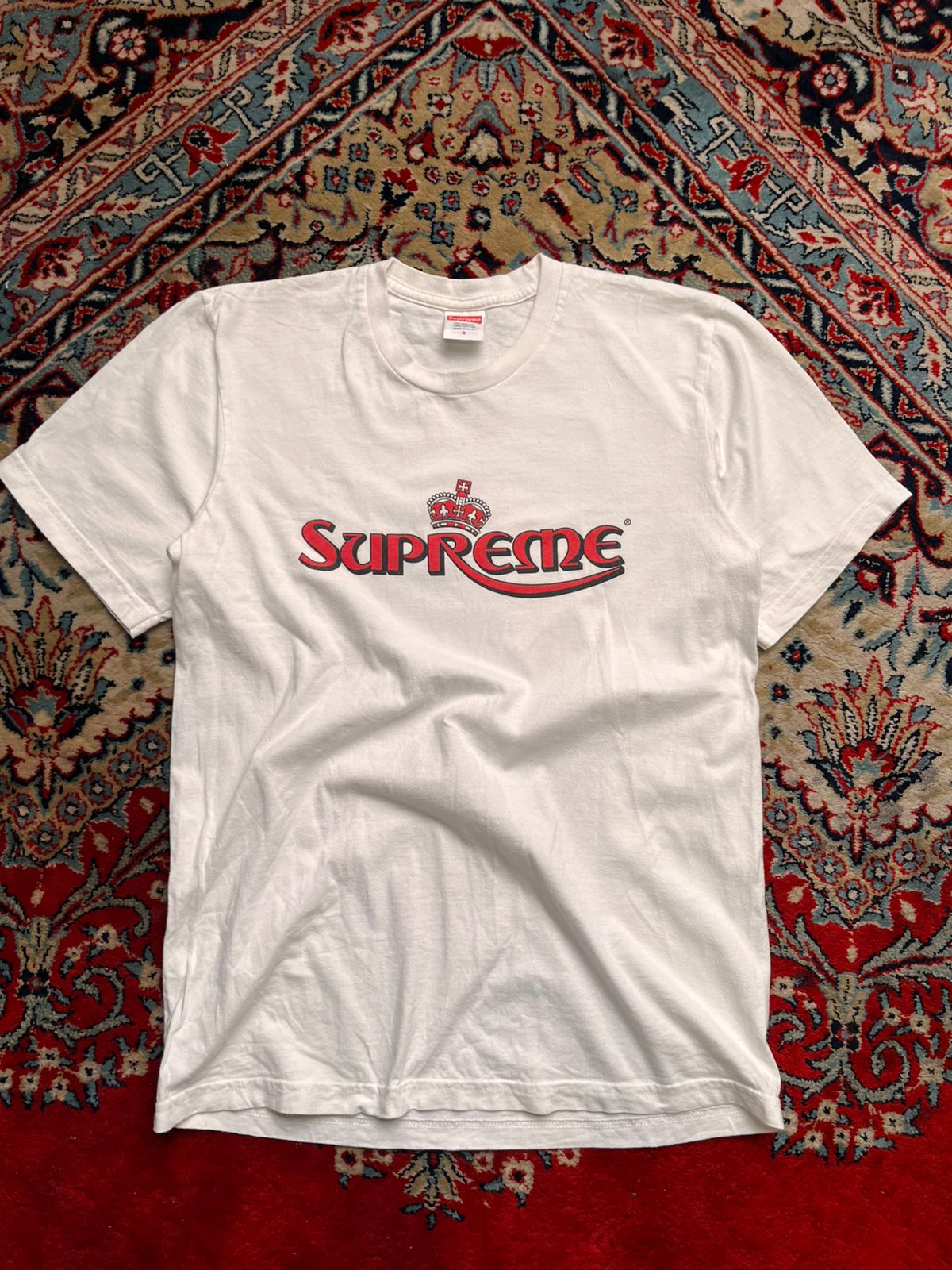 VINTAGE Supreme Crown Logo TEE