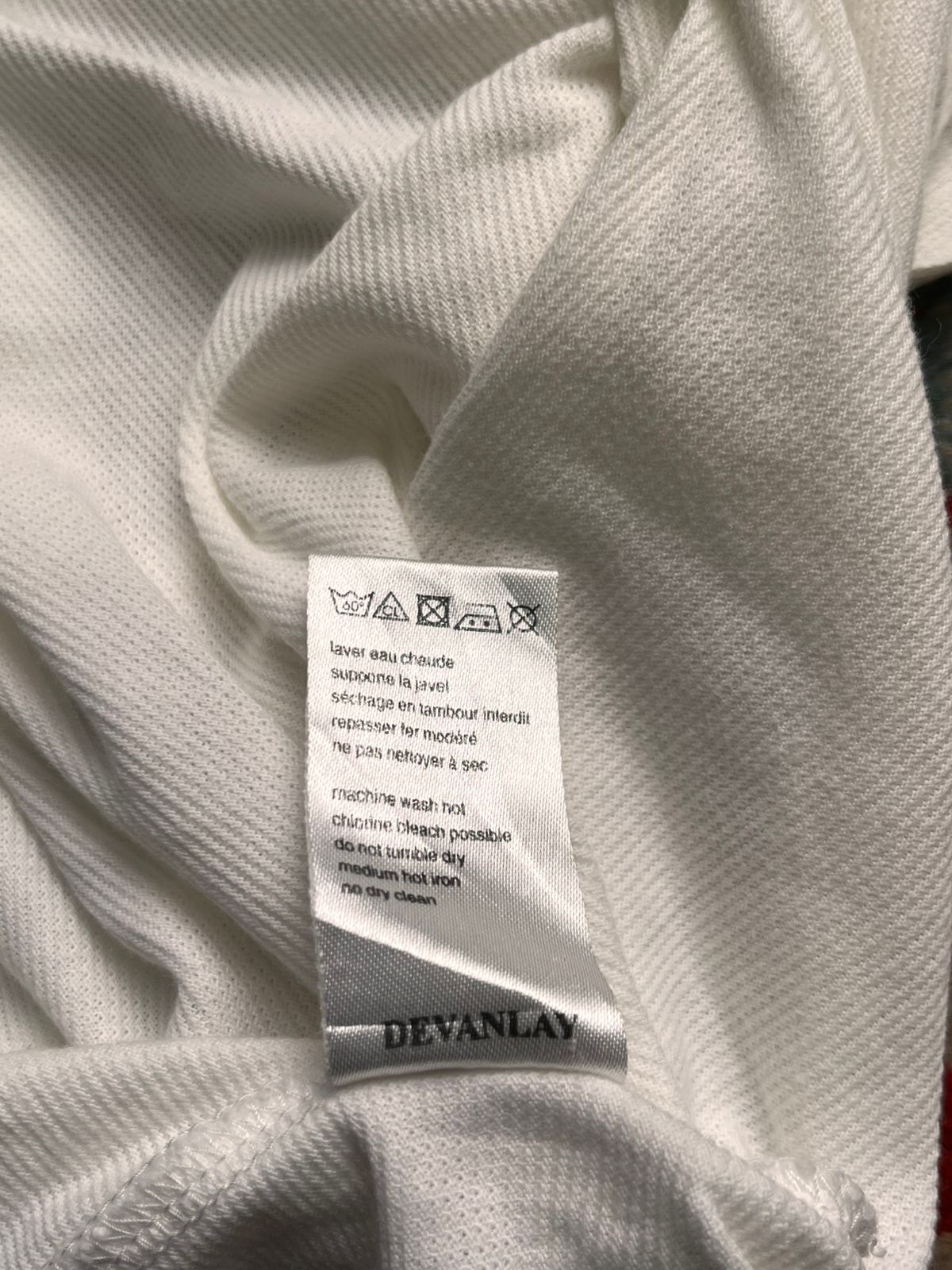 Vintage Lacoste V-Neck Performance Mesh Athletic Cropped TEE