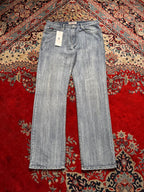 PAVESS Light Wash Straight FIT Denim JEANS - 34