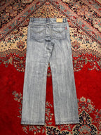 PAVESS Light Wash Straight FIT Denim JEANS - 34