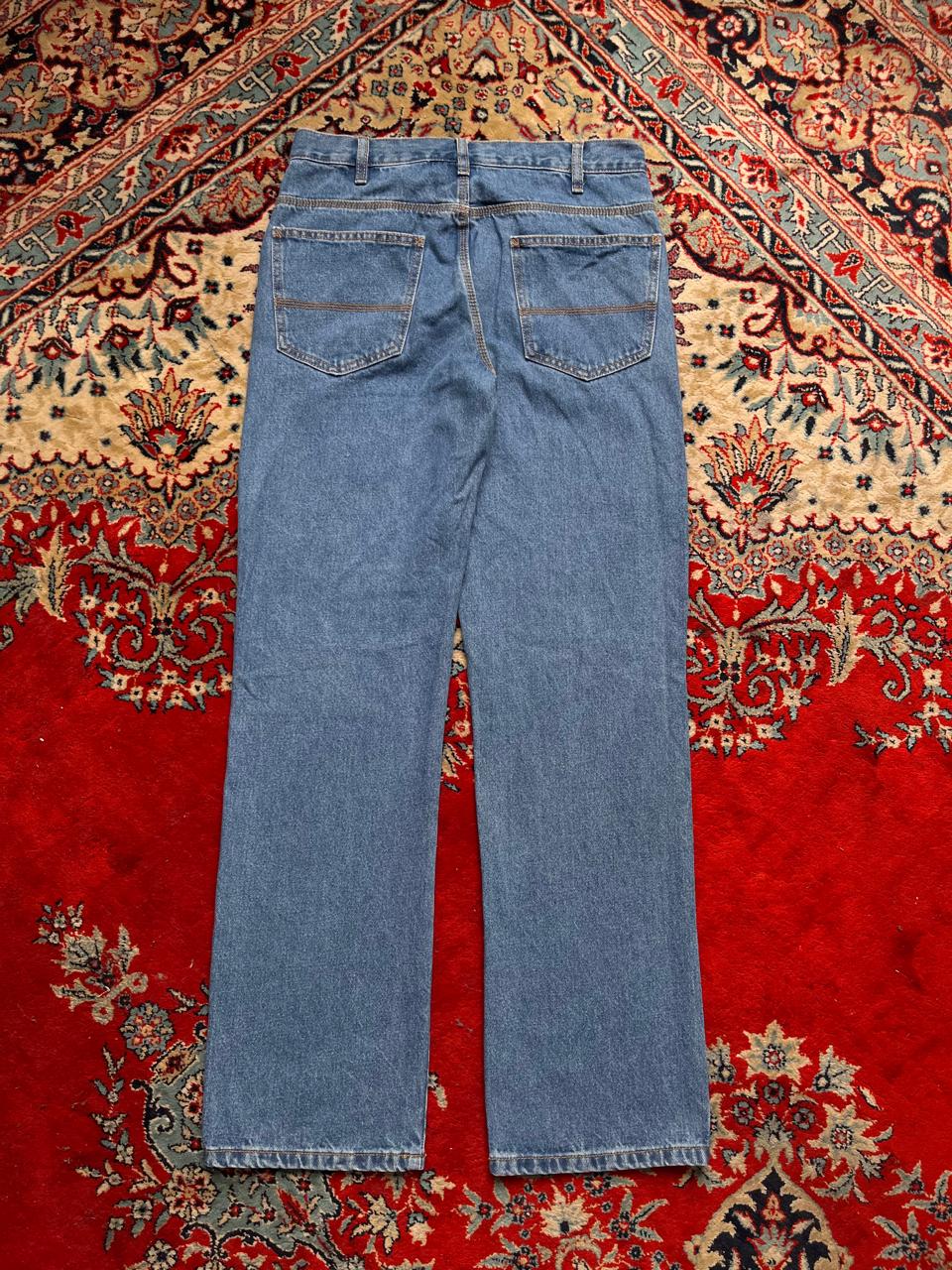 Rivet Supply Co. Blue Cotton Relaxed-Straight FIT JEANS - 30