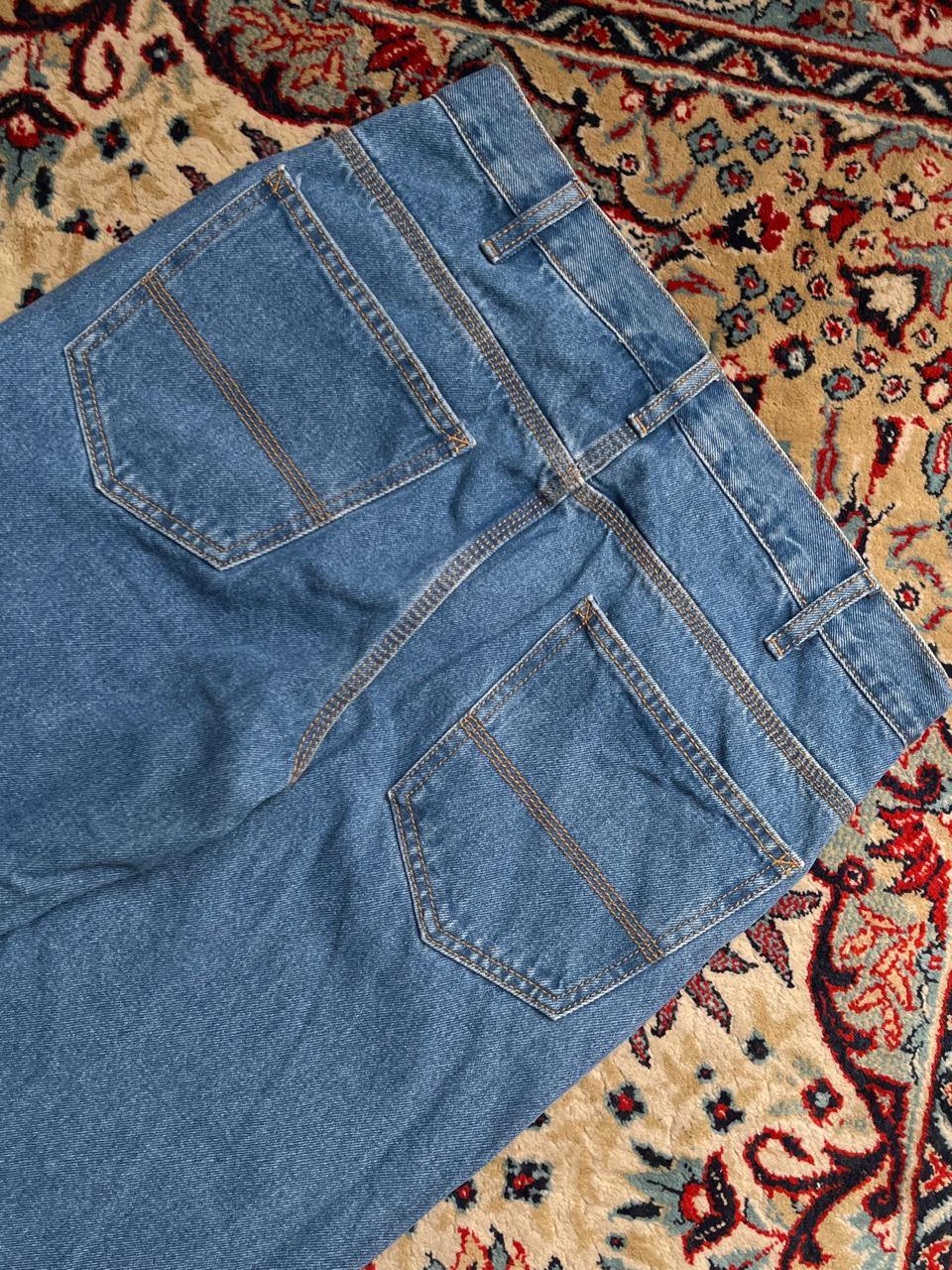 Rivet Supply Co. Blue Cotton Relaxed-Straight FIT JEANS - 30