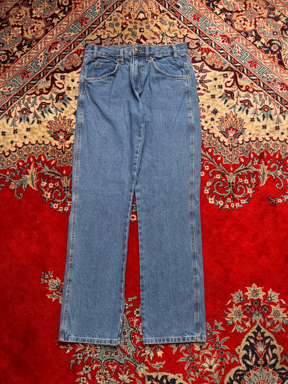 Rivet Supply Co. Blue Cotton Relaxed-Straight FIT JEANS - 30