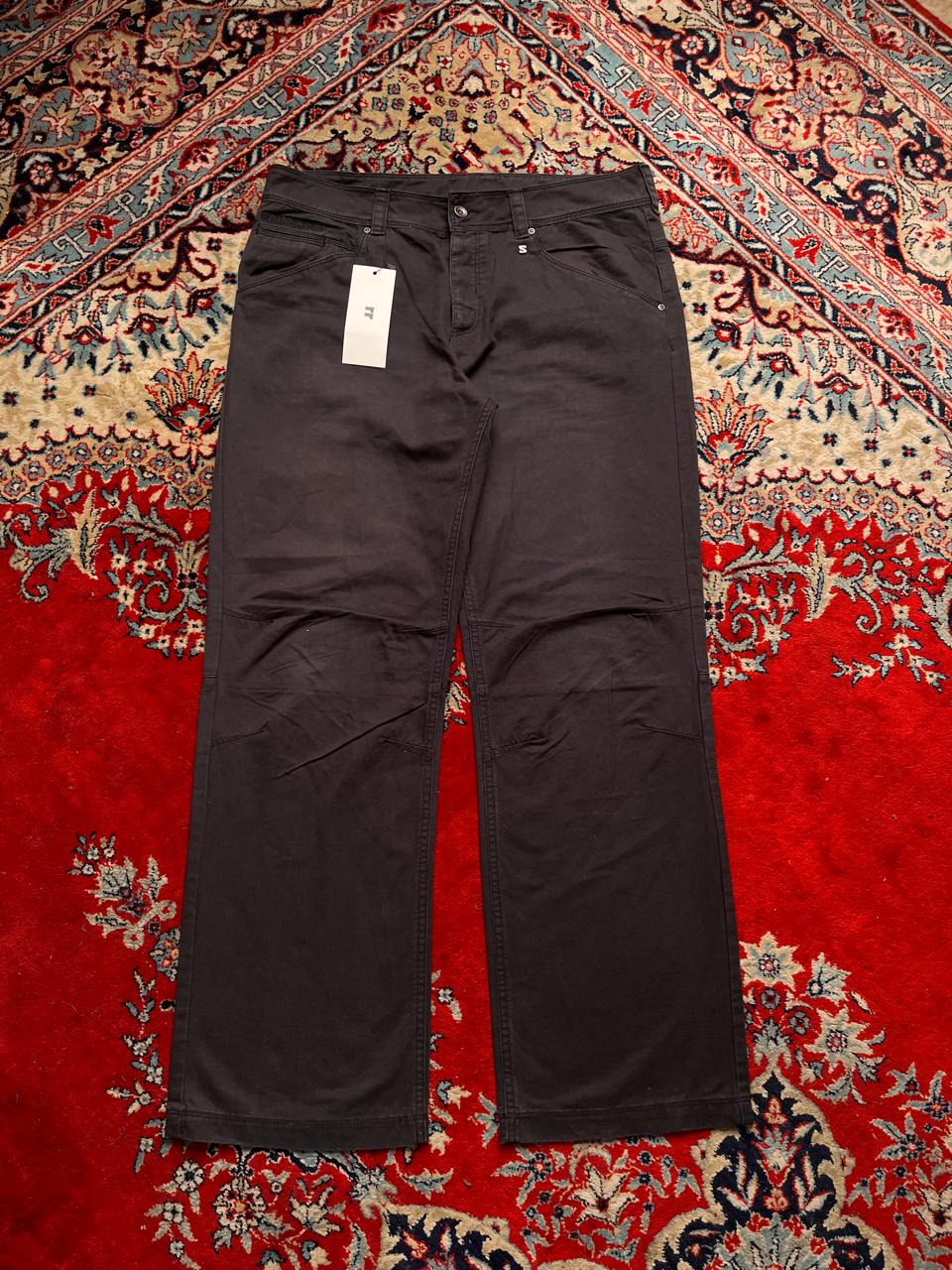 Salomon Hiking Jet Black Straight FIT Tech Pants
