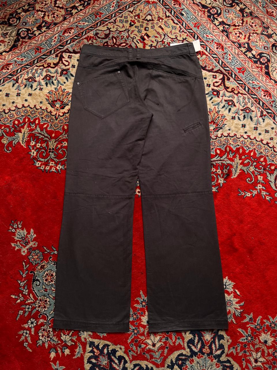 Salomon Hiking Jet Black Straight FIT Tech Pants