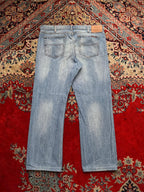 Rica Lewis RL70 Relaxed-Straight Fit Light Wash JEANS - 36