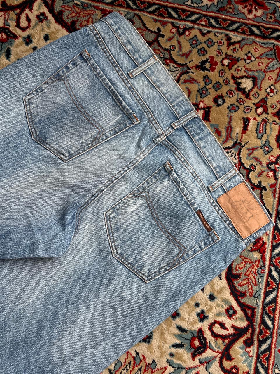Rica Lewis RL70 Relaxed-Straight Fit Light Wash JEANS - 36
