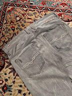 Diesel Safado Straight FIT Grey Distressed NON STRETCH Jeans - 32
