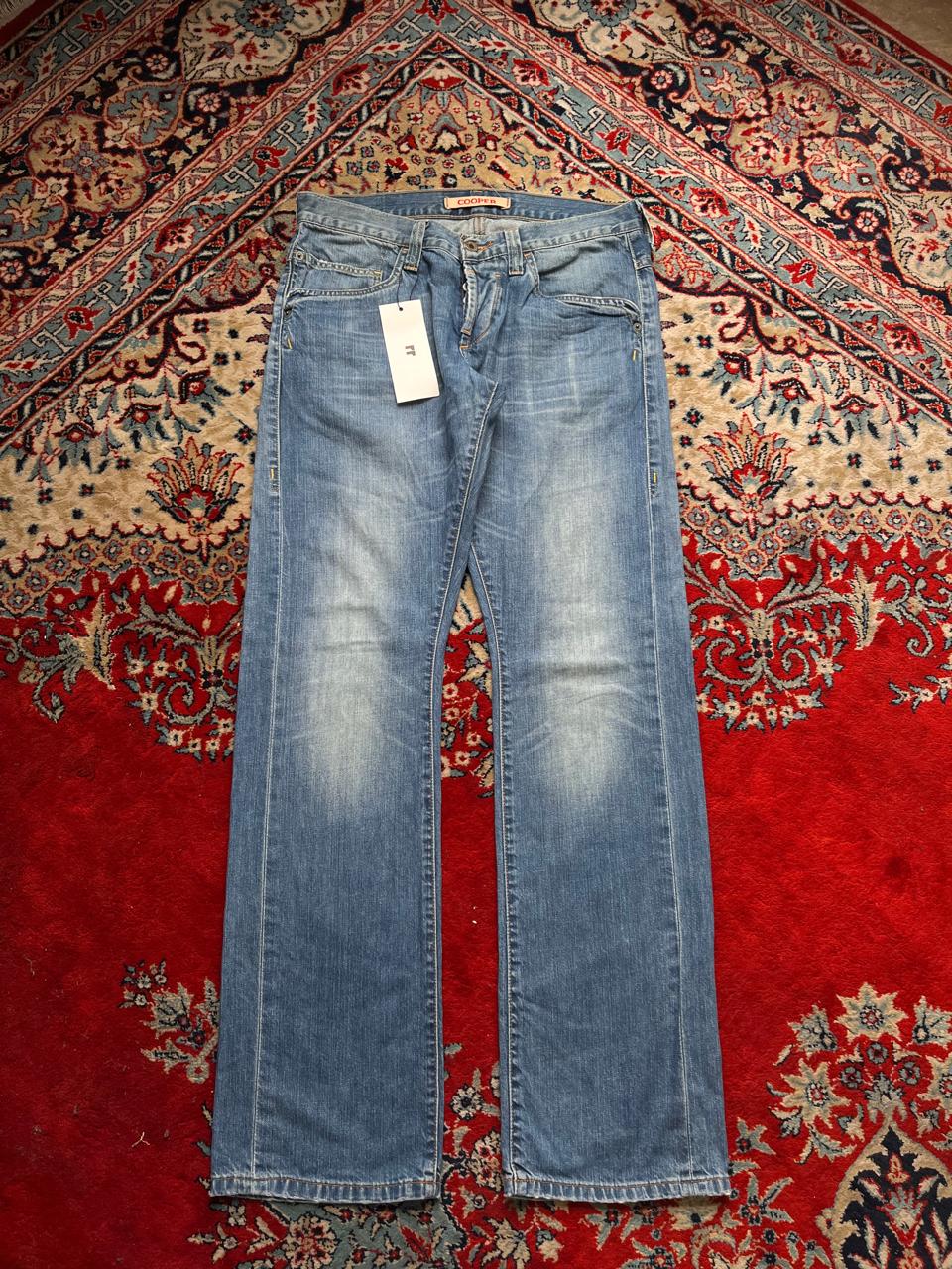 Mustang Cooper Blue Straight-BOOTCUT FIT NON STRETCH Jeans