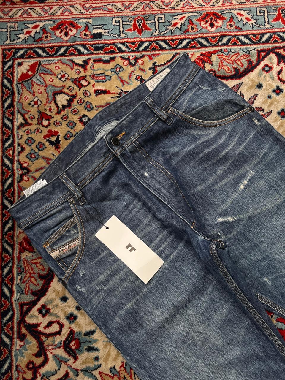 Diesel Krooley Regular Slim-Carrot NON-Stretch Jeans - 34