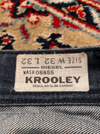Diesel Krooley Regular Slim-Carrot NON-Stretch Jeans - 34